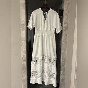 Olaesa Women’s Maxi Dress with lace detail size small